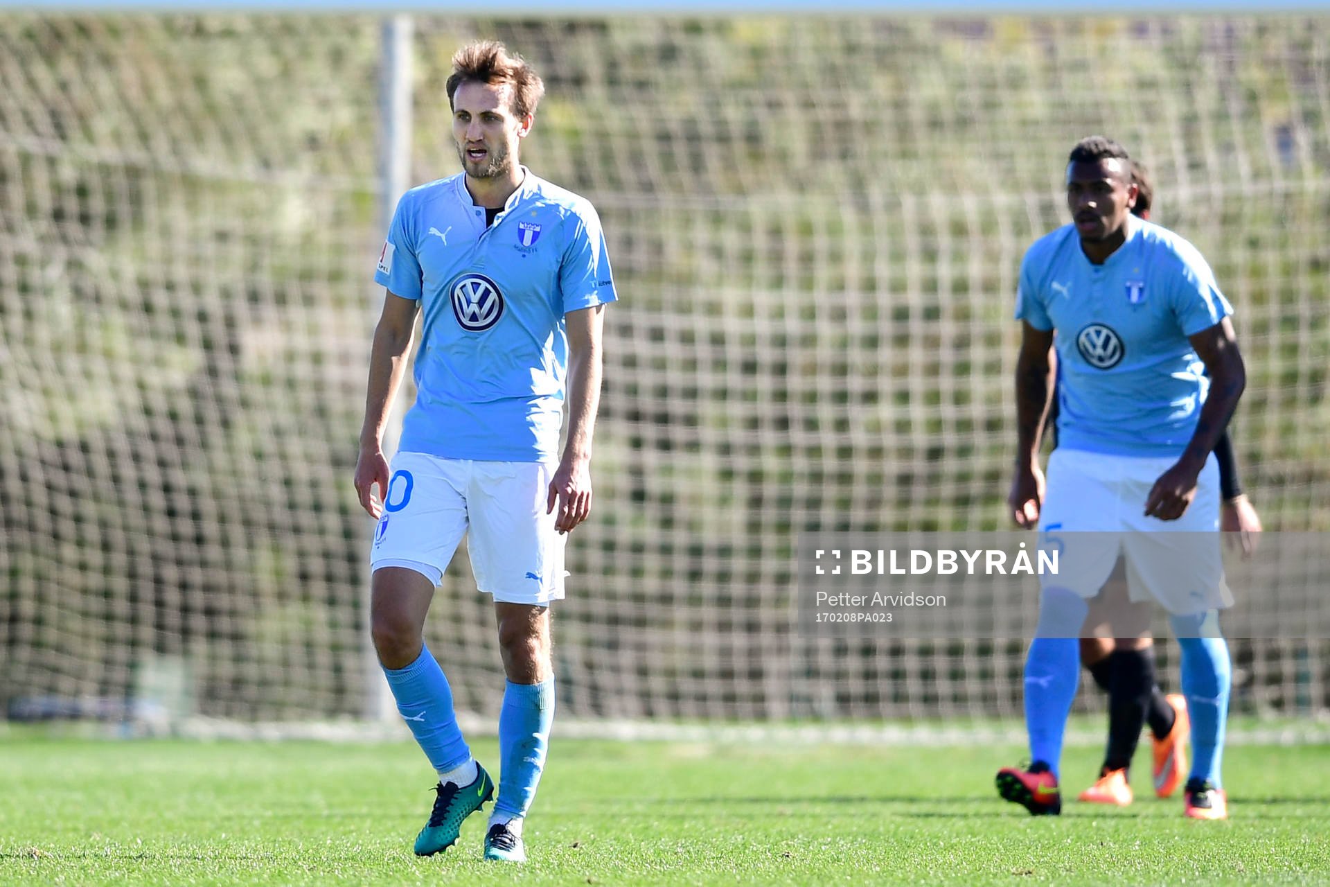 Malmö FFs Malmö FFs Magnus Wolff Eikrem och Felipe