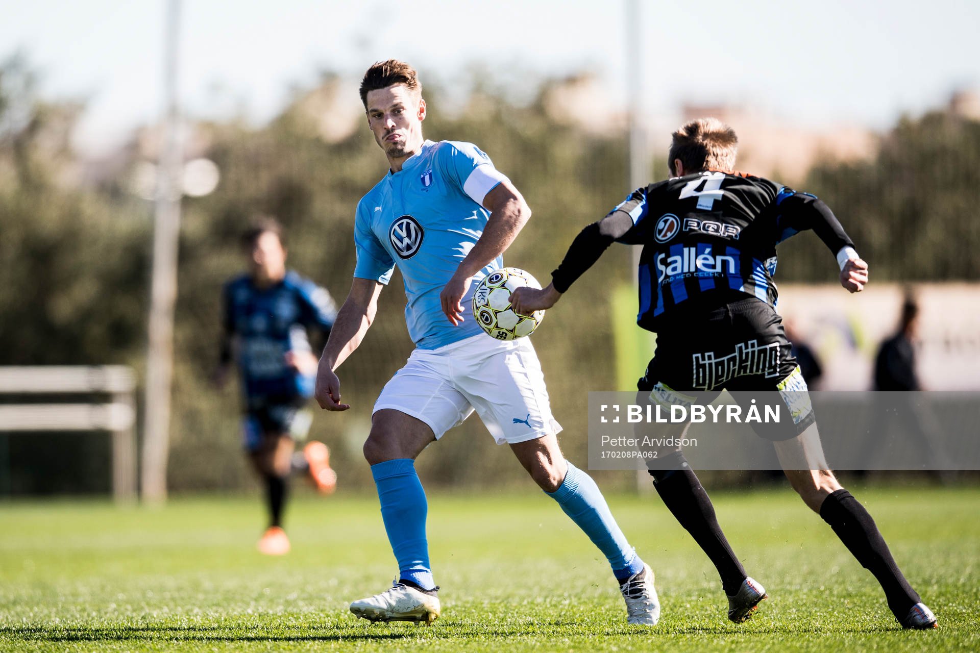 Malmö FFs Markus Rosenberg och Sirius Oscar Pehrsson