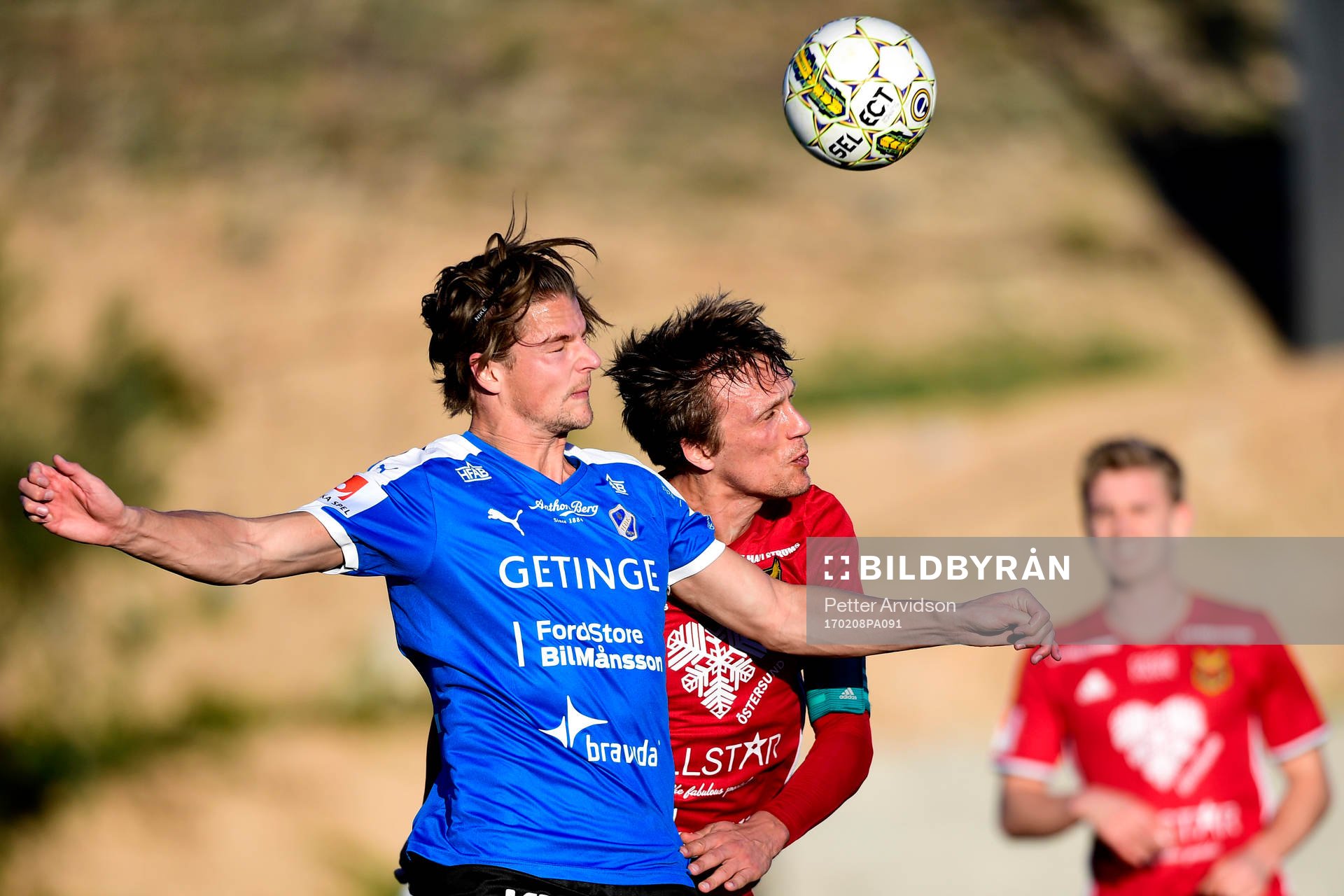 Halmstads Fredrik Liverstam och Östersunds Bobo Sollander