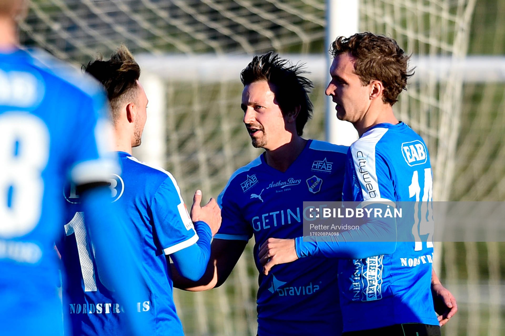 Halmstads Alexander Henningsson,Sead Haksabanovic och