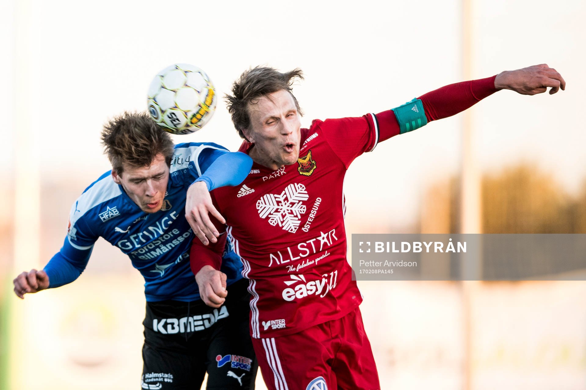 Halmstads Marcus Johansson och Östersunds Bobo Sollander