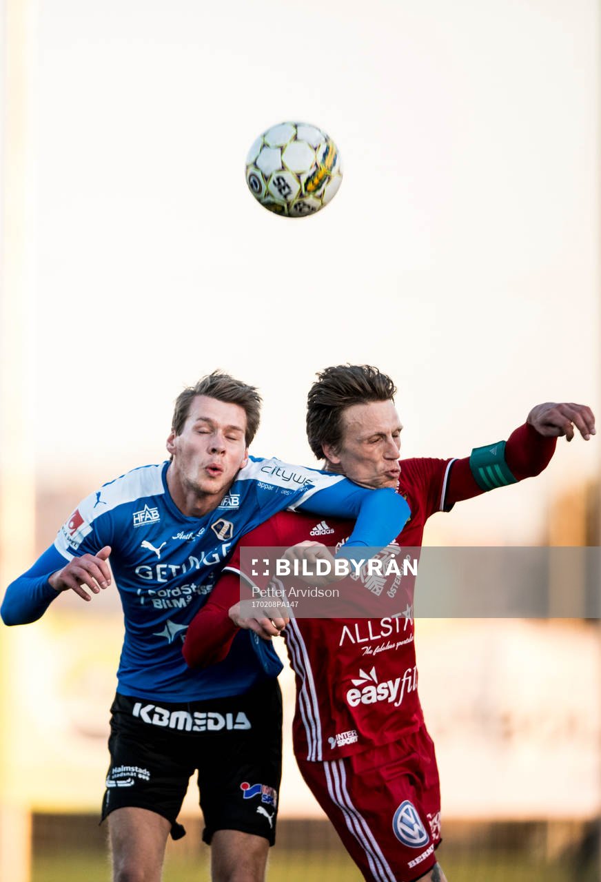 Halmstads Marcus Johansson och Östersunds Bobo Sollander