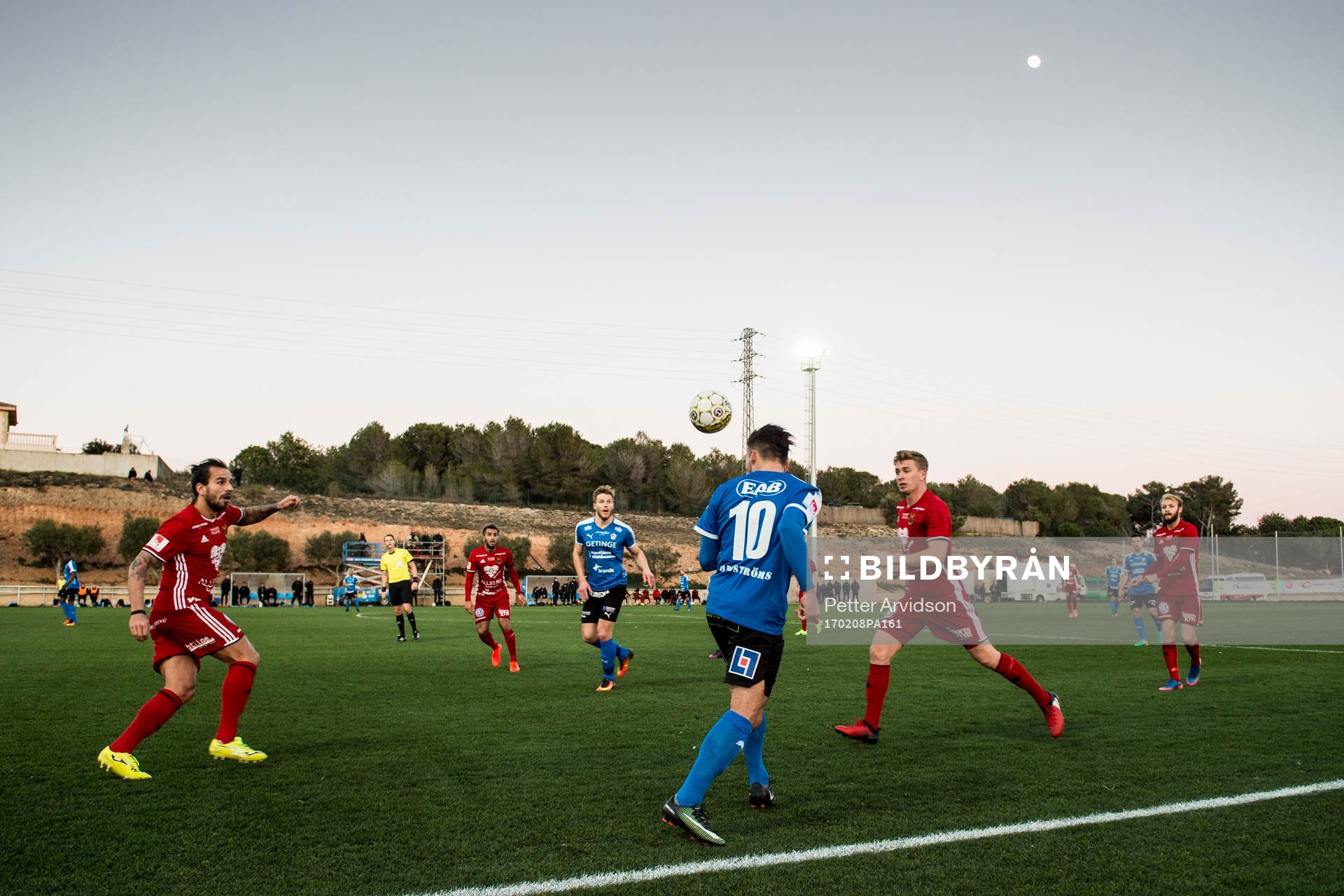 Halmstads Sead Haksabanovic och Östersunds Fran Gonzalez