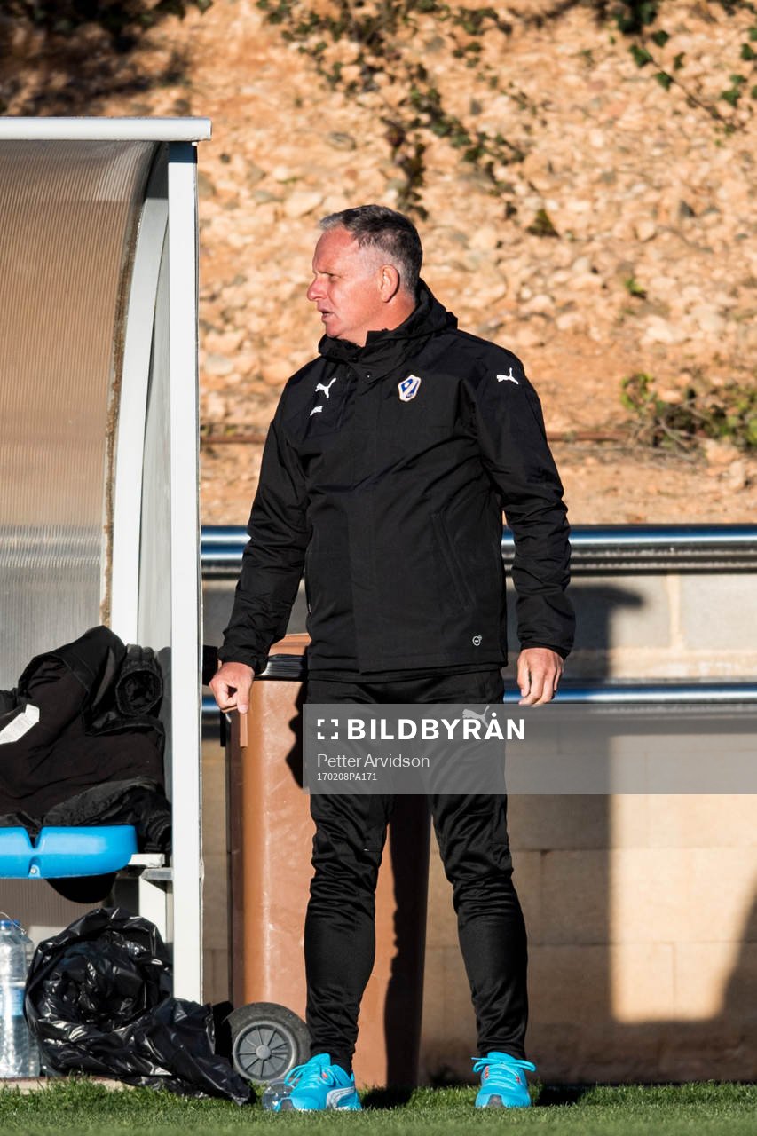 Halmstads tränare Jan Jönsson