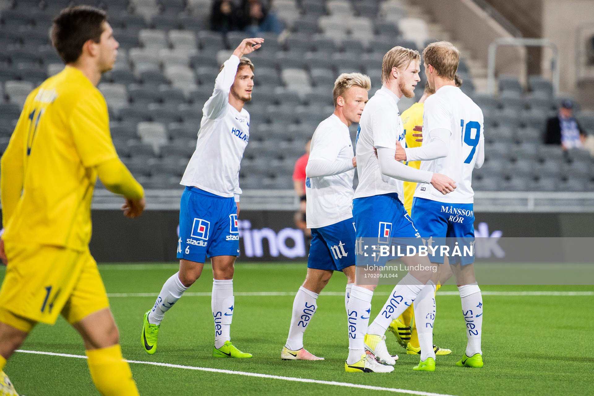 Norrköpings Linus Wahlqvist, Nicklas Bärkroth, Karl