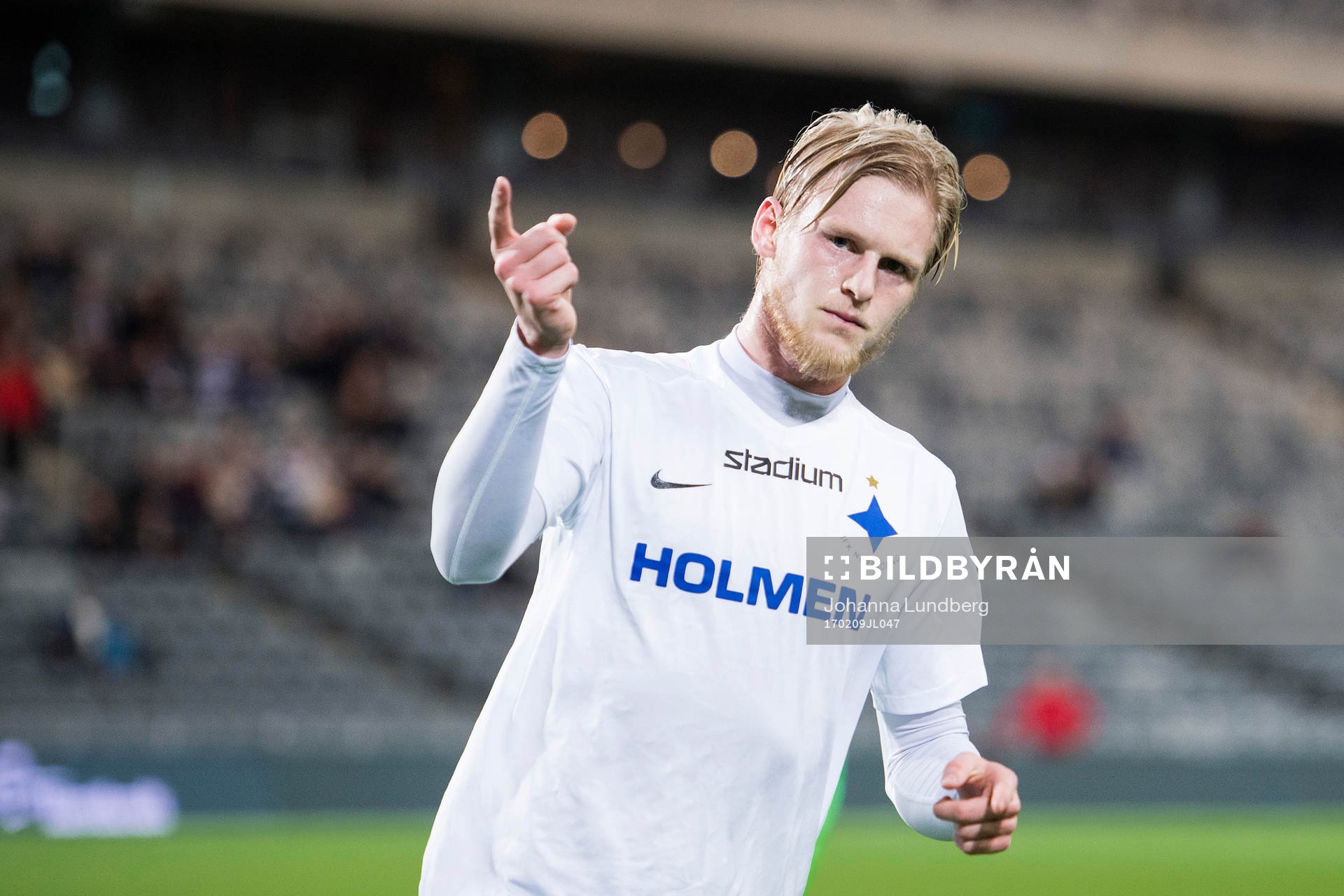 Norrköpings Karl Holmberg jublar