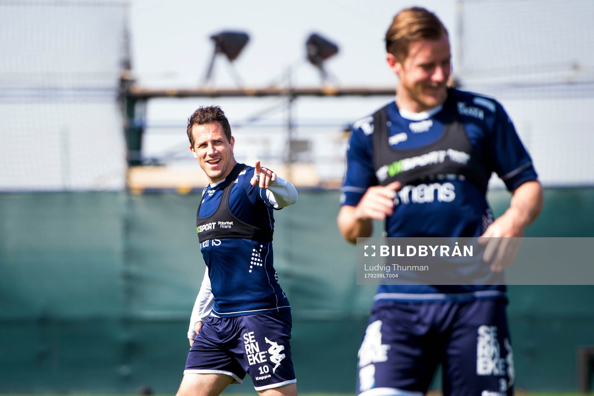 IFK Göteborgs Tobias Hysén och Scott Jamieson