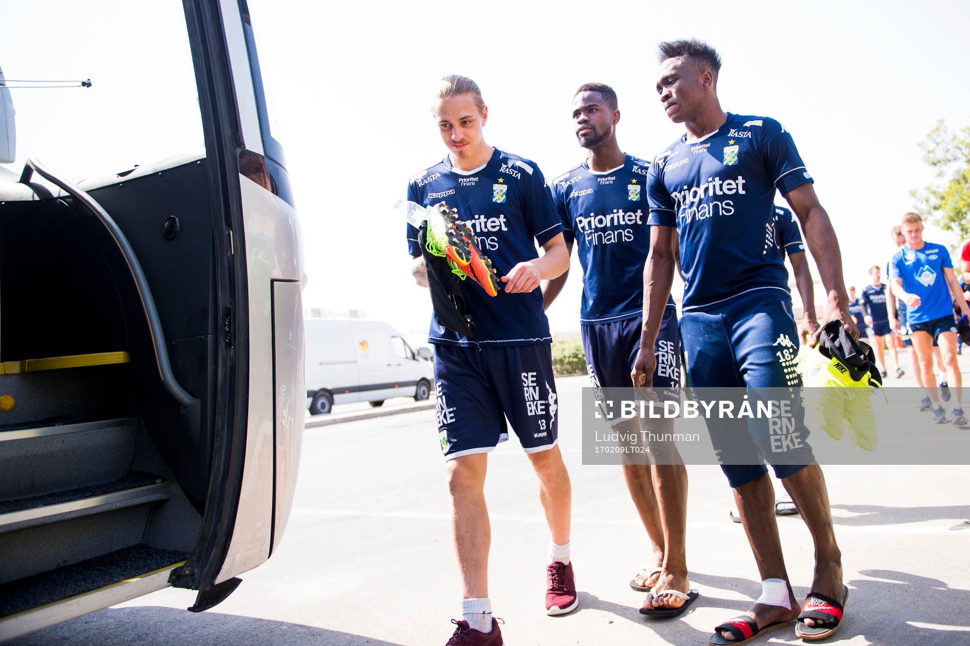 IFK Göteborgs Elias Mar Omarsson, Abdul Razaki och Lawson