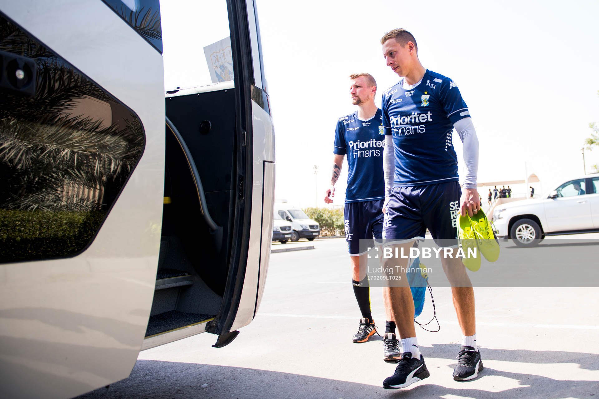 IFK Göteborgs Sebastian Eriksson och Martin Smedberg
