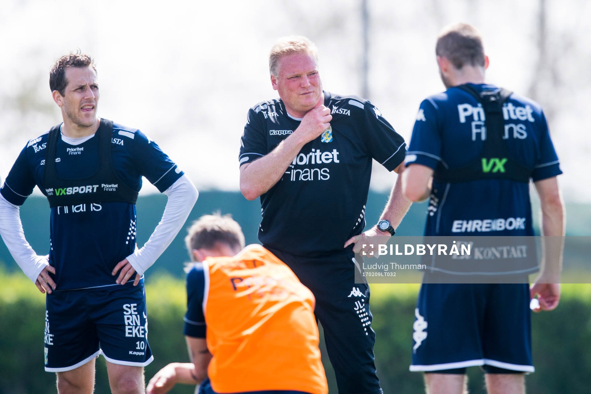 Tobias Hysén, tränare Jörgen Lennartsson