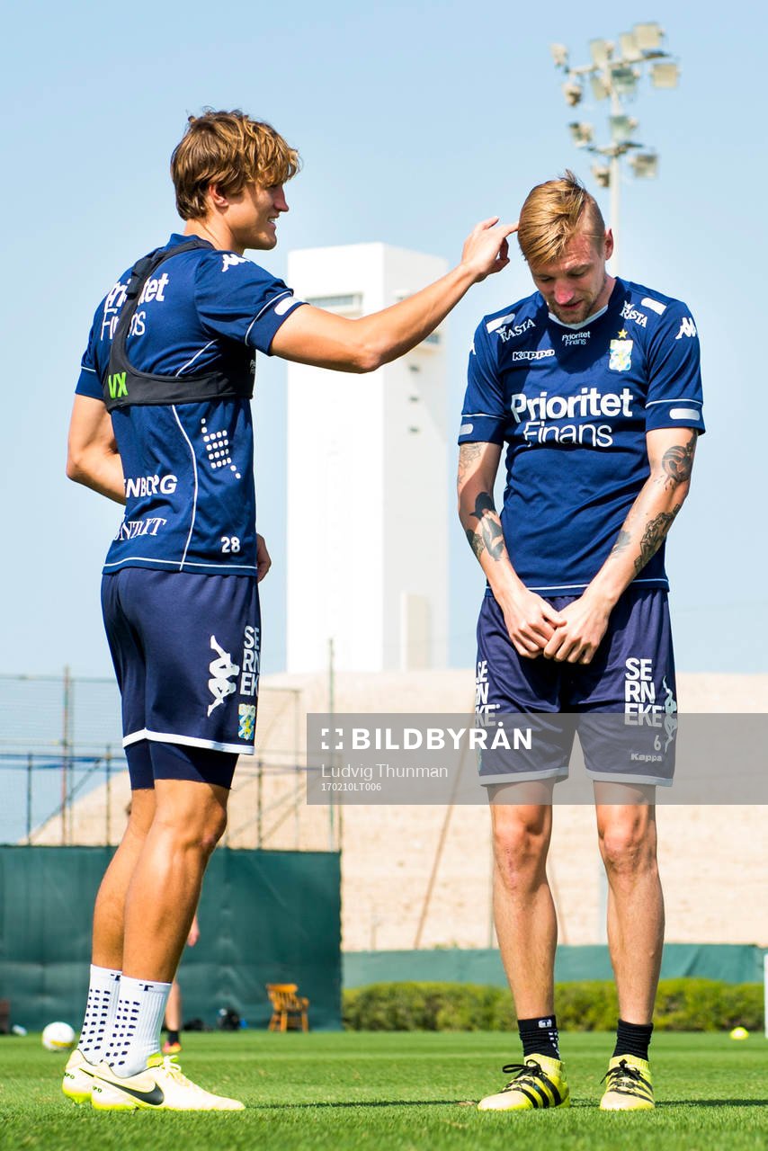 Thomas Rogne och Sebastian Eriksson