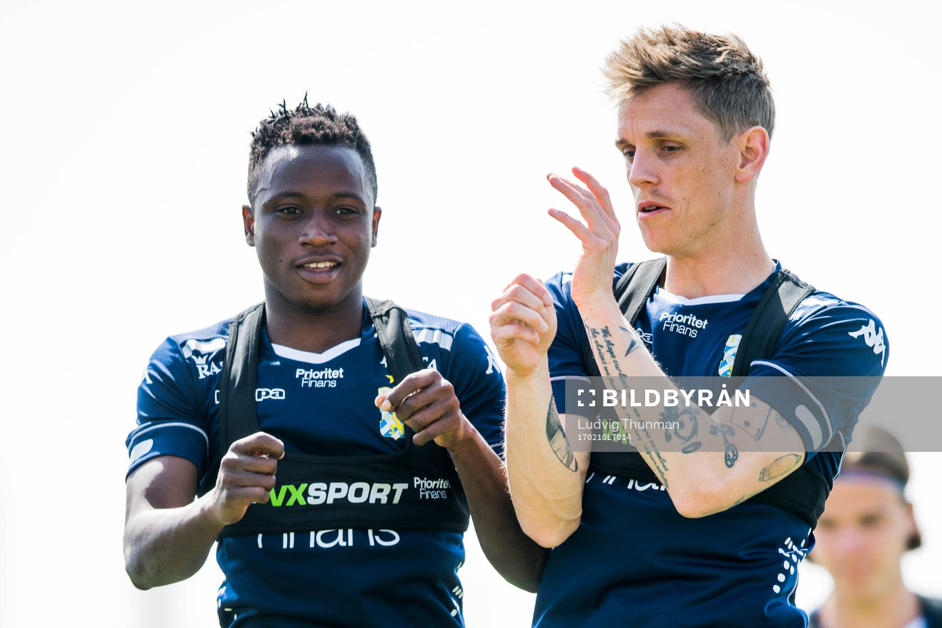 Prosper Kasim och Sören Rieks