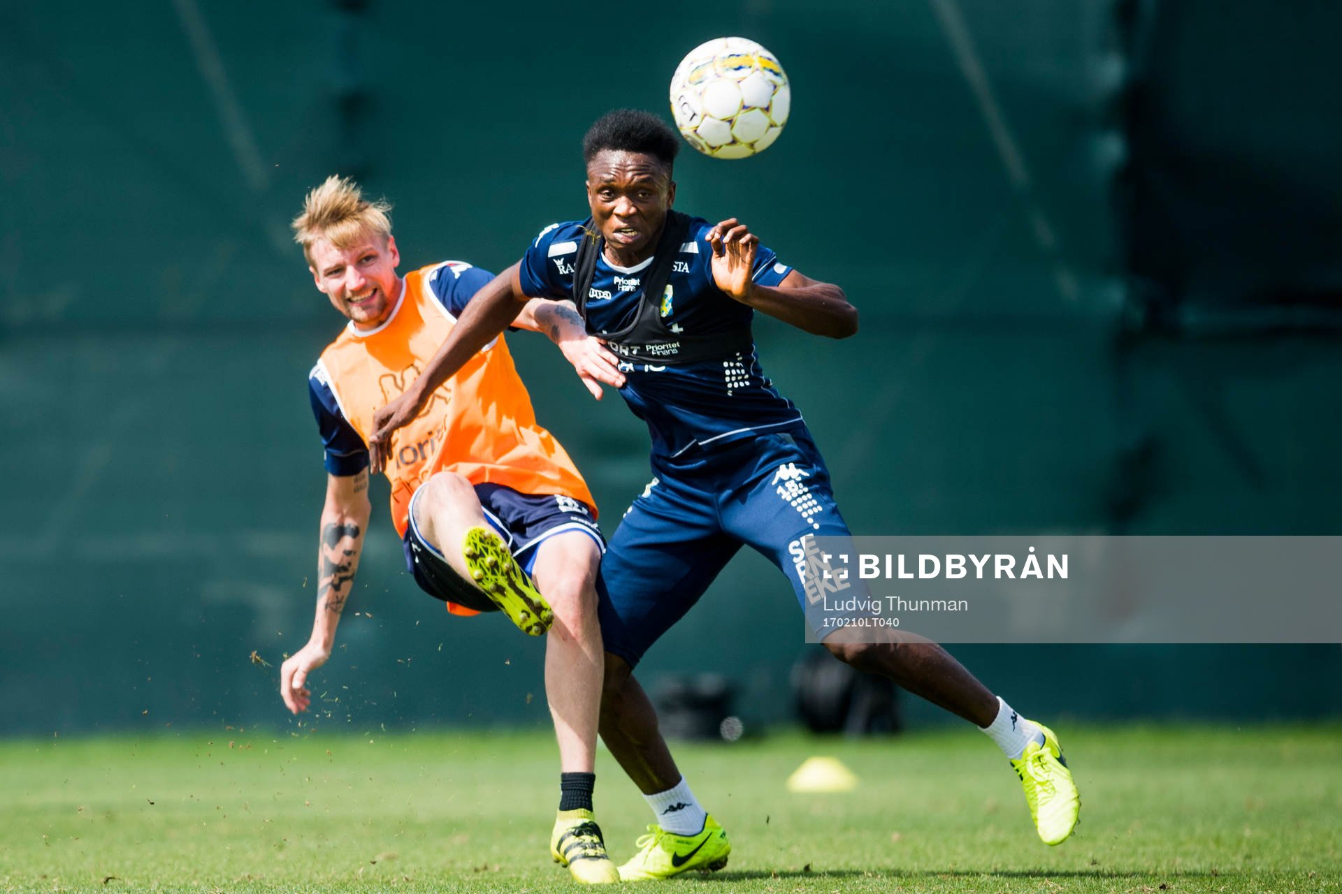 Sebastian Eriksson och Lawson Sabah