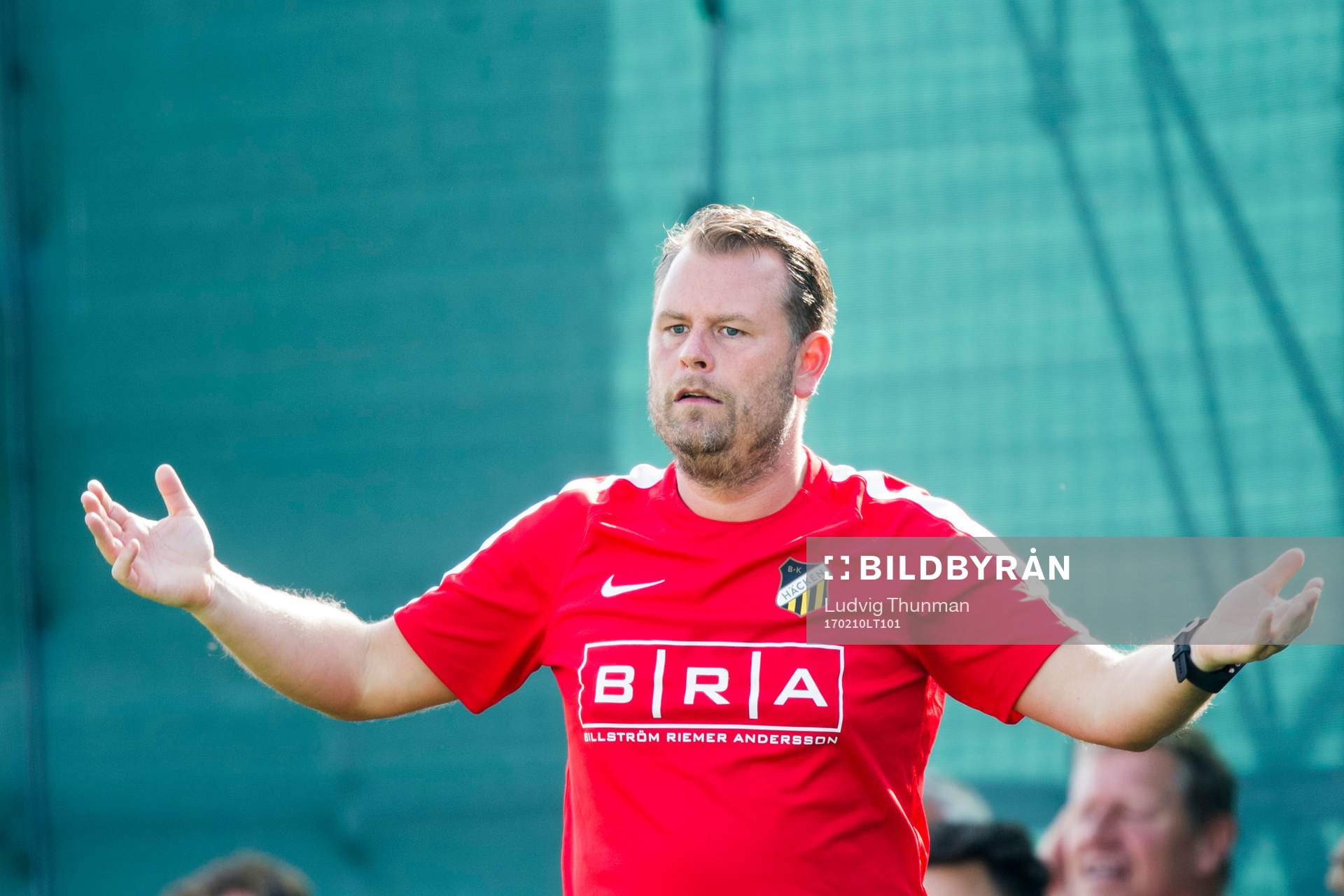 Häckens tränare Mikael Stahre