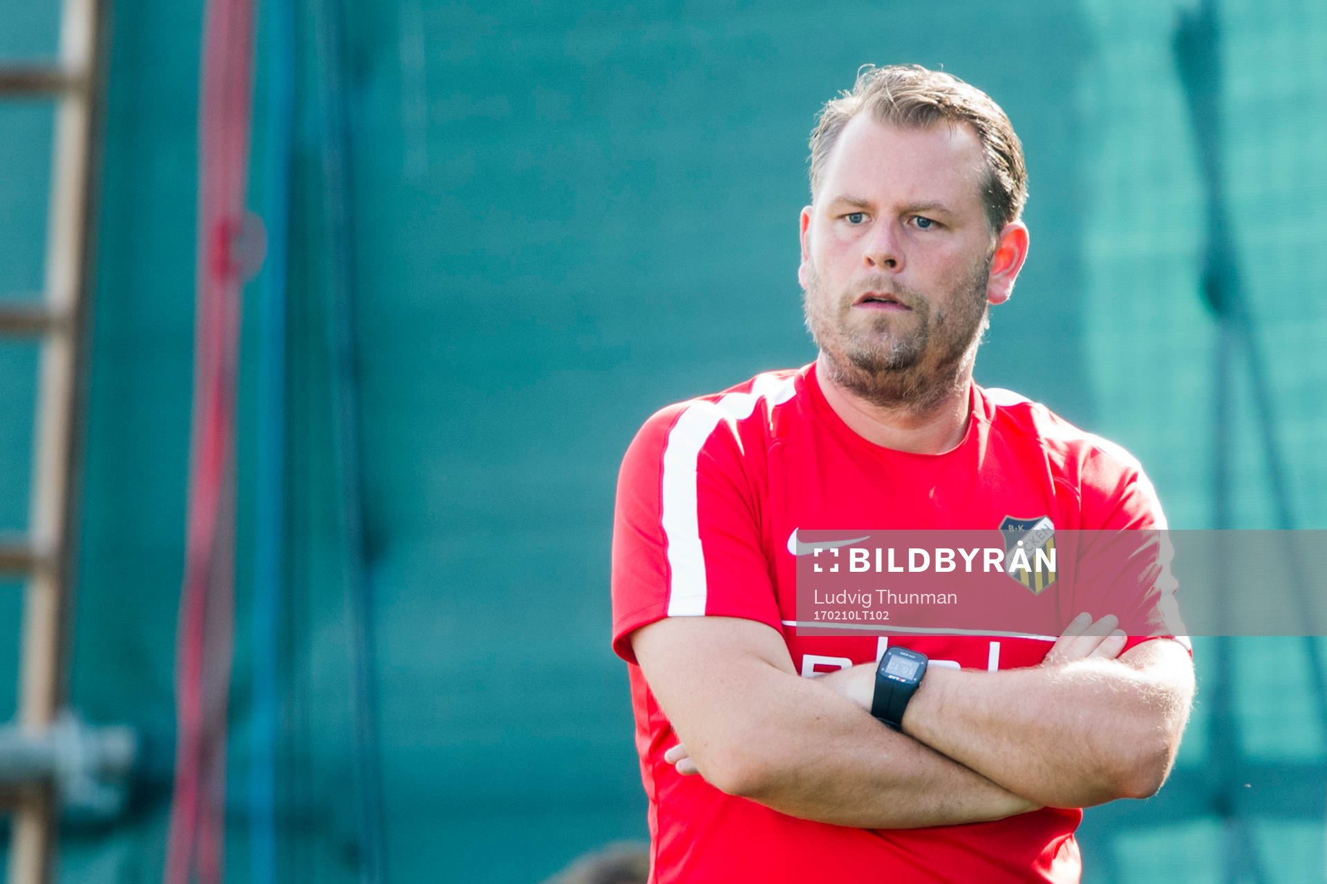 Häckens tränare Mikael Stahre