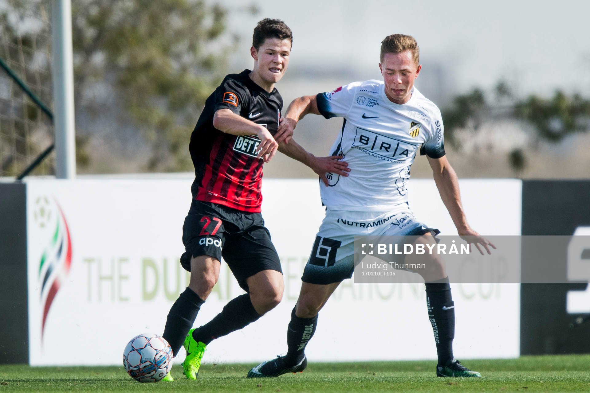 Midtjyllands Nikolaj Kirk och Häckens Adam Andersson