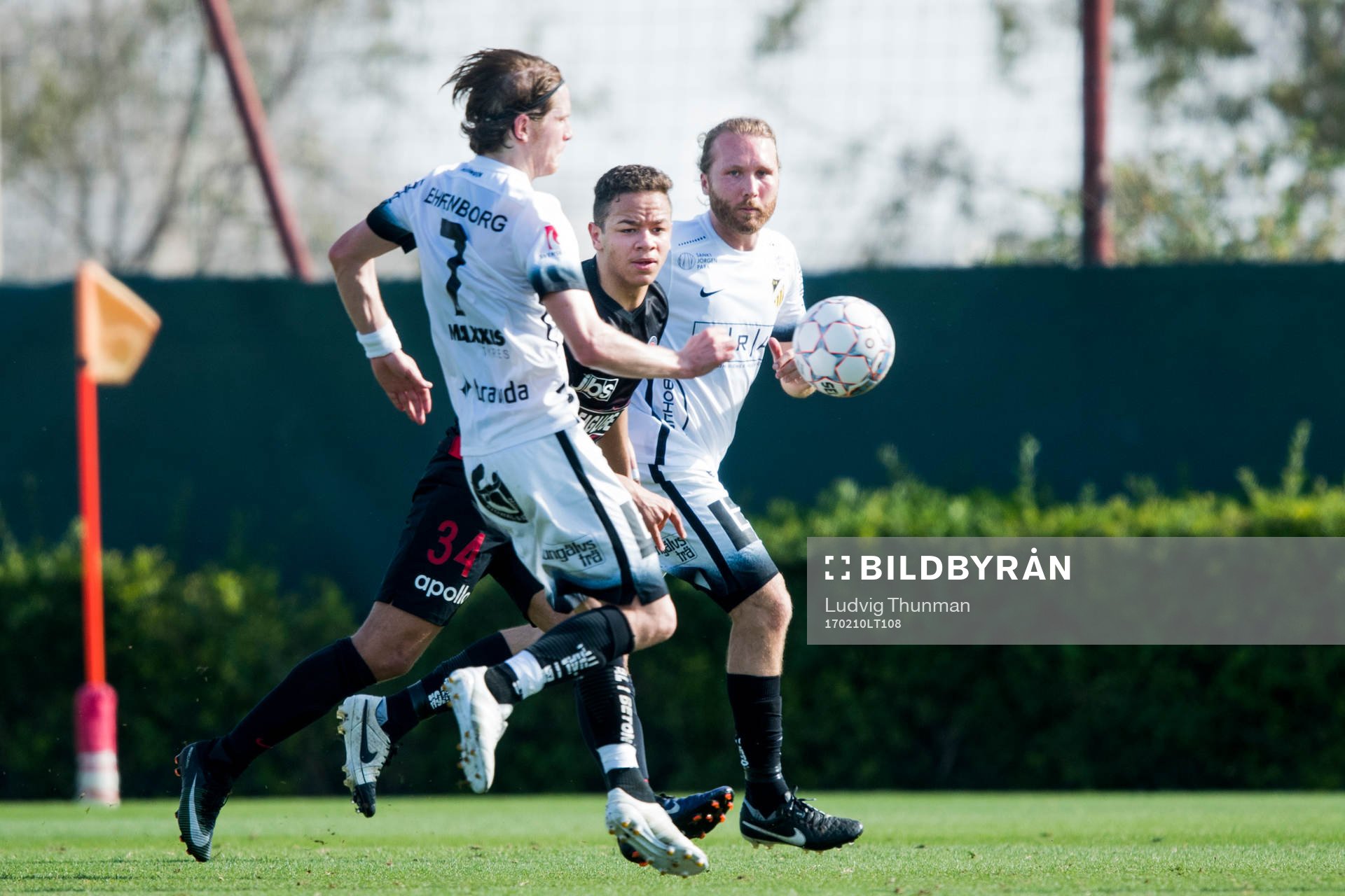 Midtjyllands Mikael Andersson, Häckens Erik Friberg och