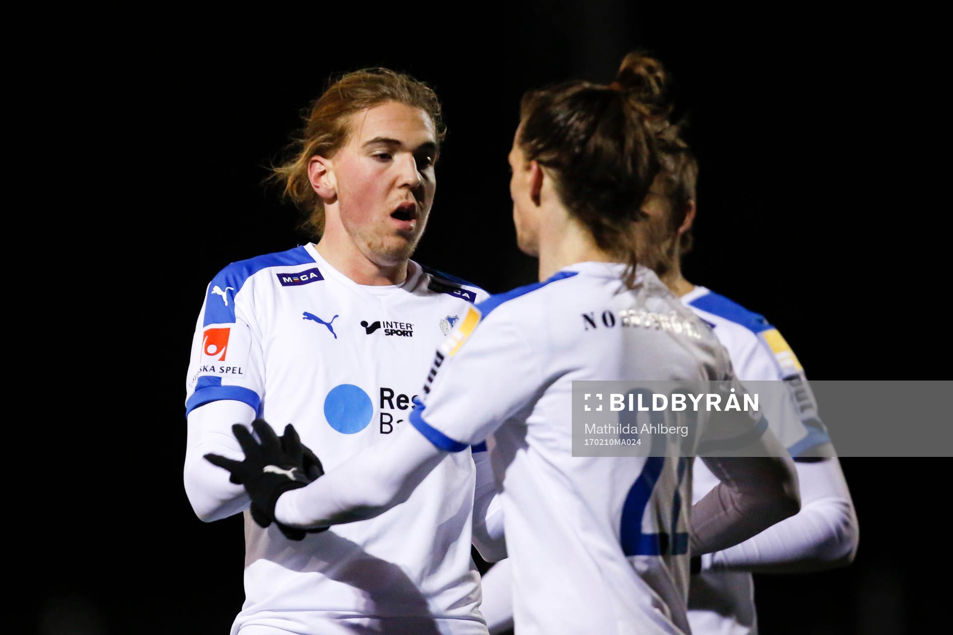 Helsingborgs Charlie Weberg jublar