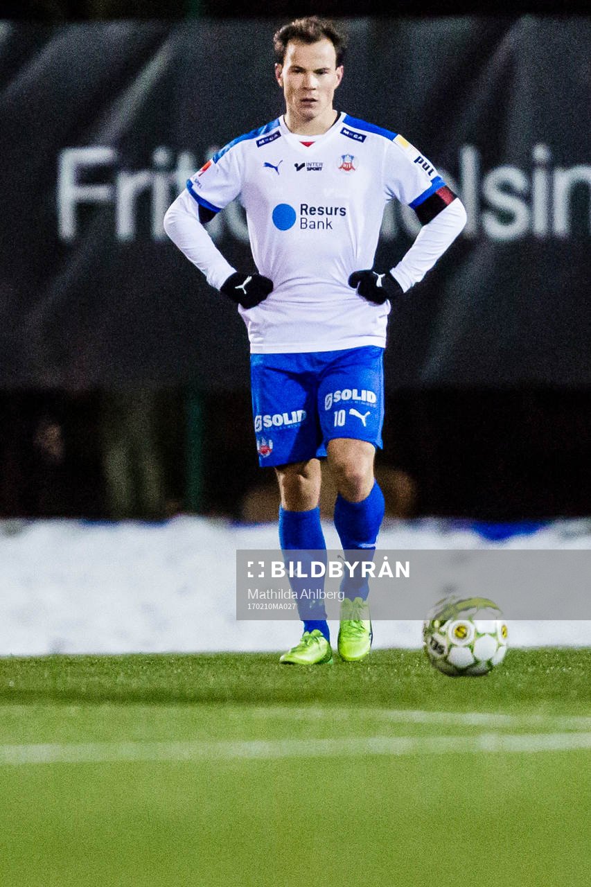 Helsingborgs Anton Wede deppar