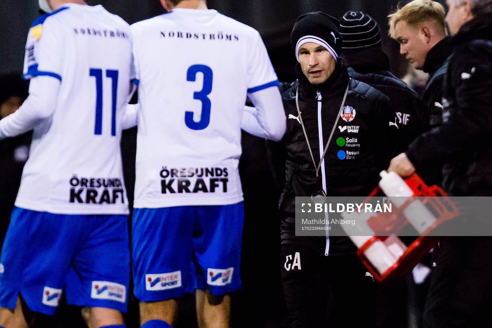 Helsingborgs assisterande tränare Christoffer Andersson