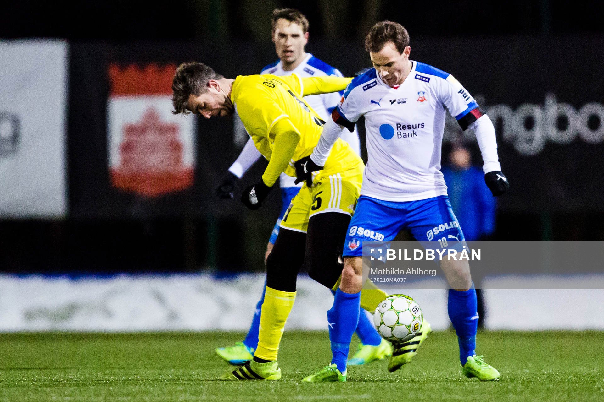 Lyngbys Martin Örnskov och Helsingborgs Anton Wede
