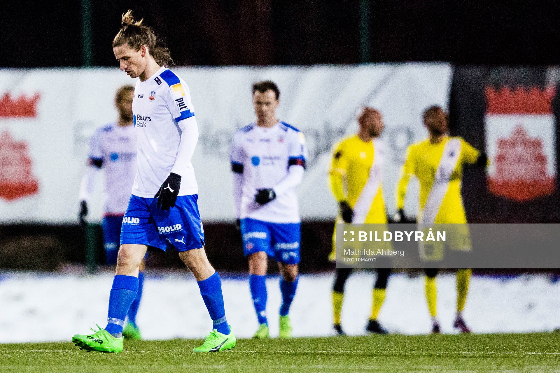 Helsingborgs Jesper Lange deppar