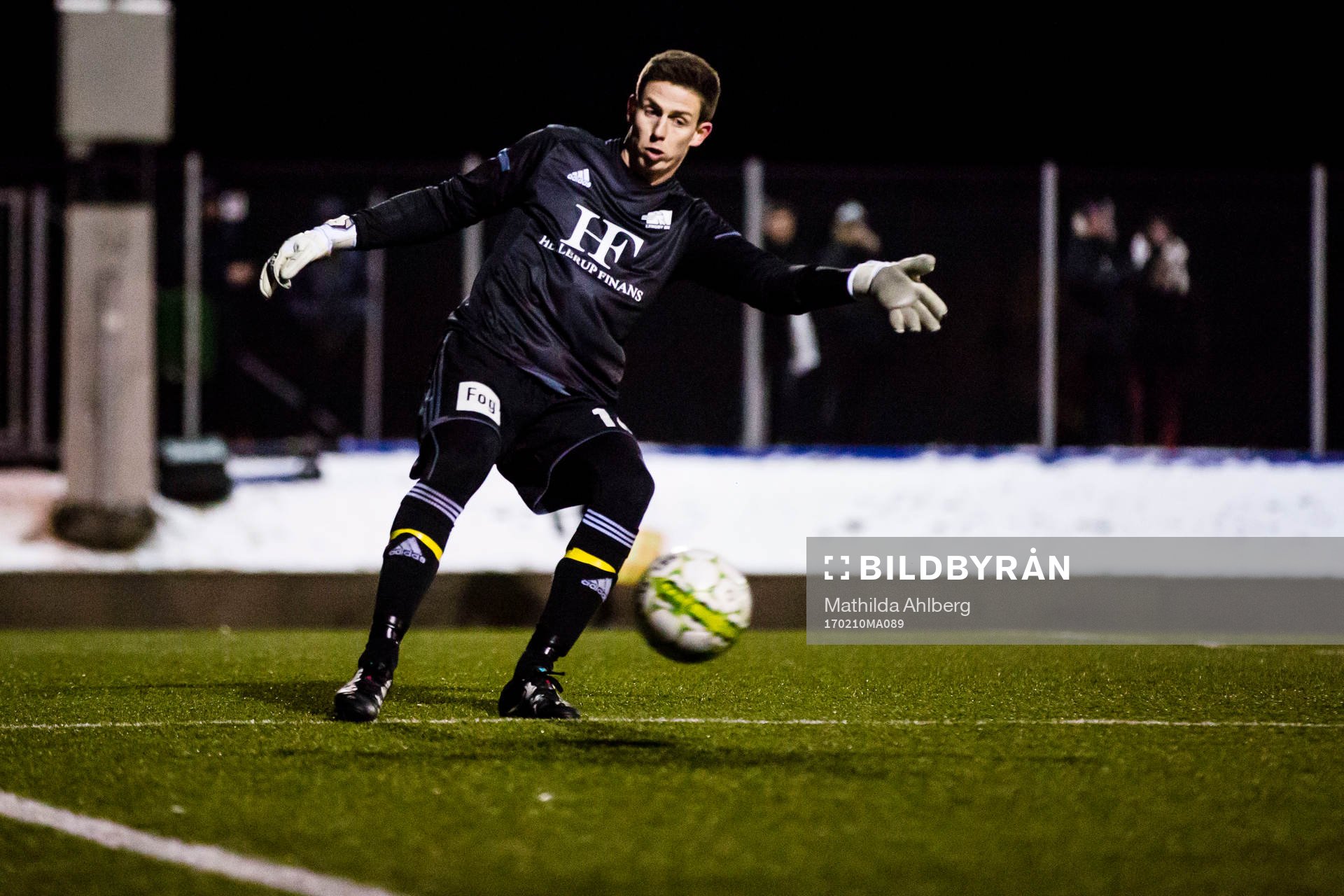 Lyngbys målvakt Andreas Larsen