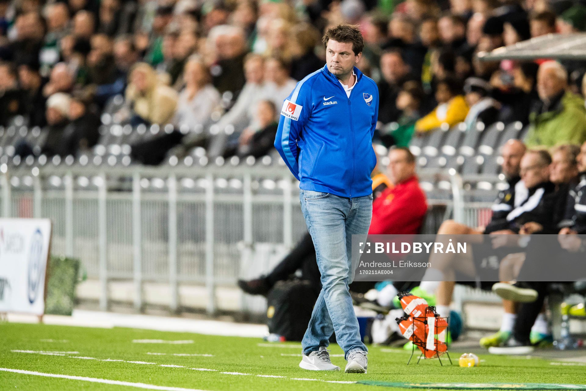 Norrköpings tränare Jens Gustafsson