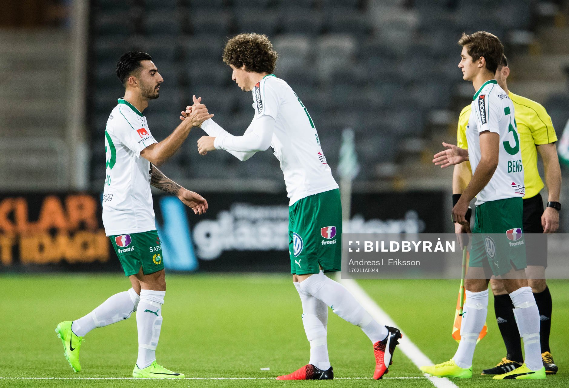 Hammarbys Jiloan Hamad byter med Romulo Cabral Pereira Pinto