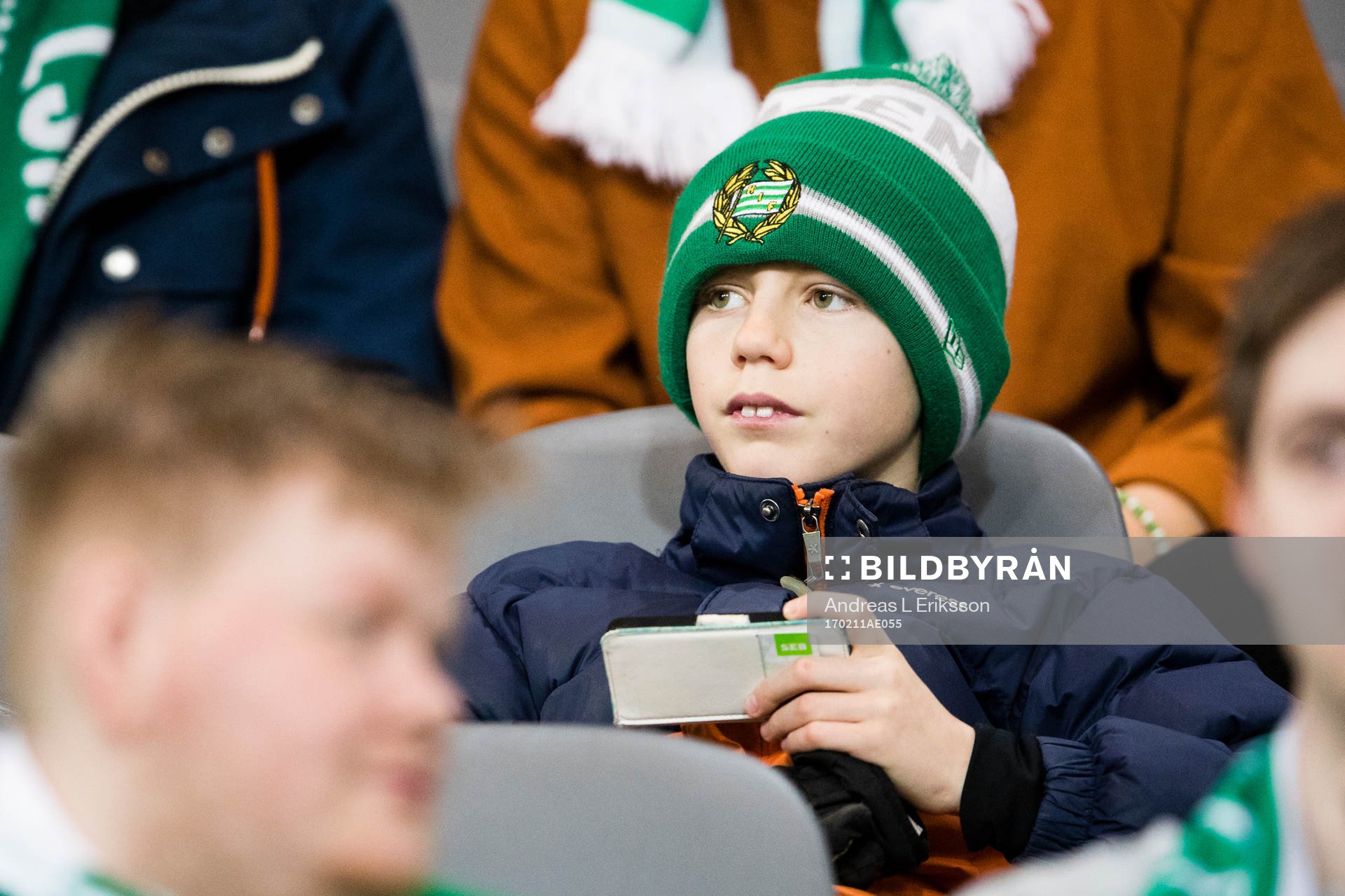 En Hammarbysupporter
