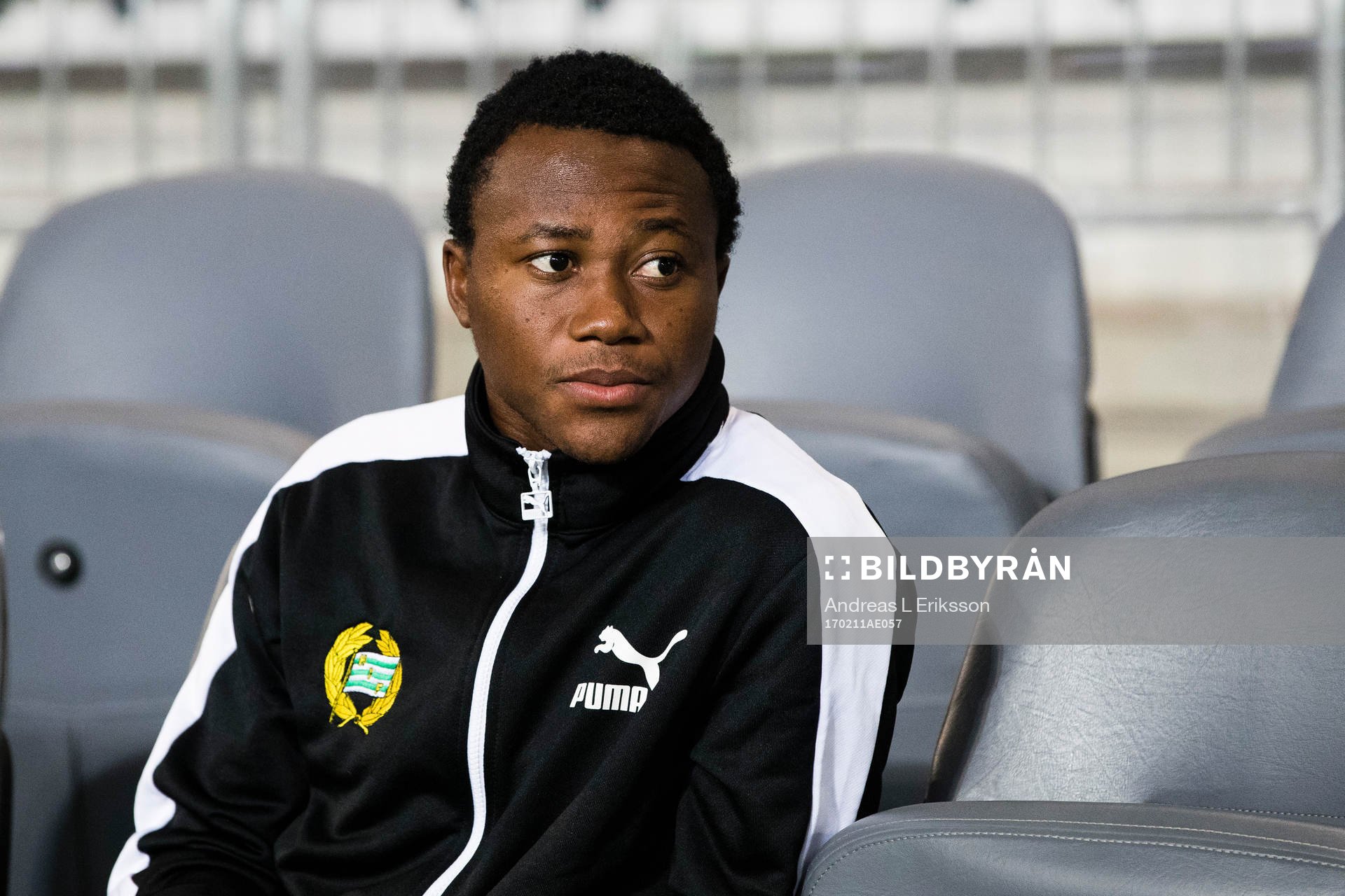 Hammarbys provspelare Abdul Halik Hudu