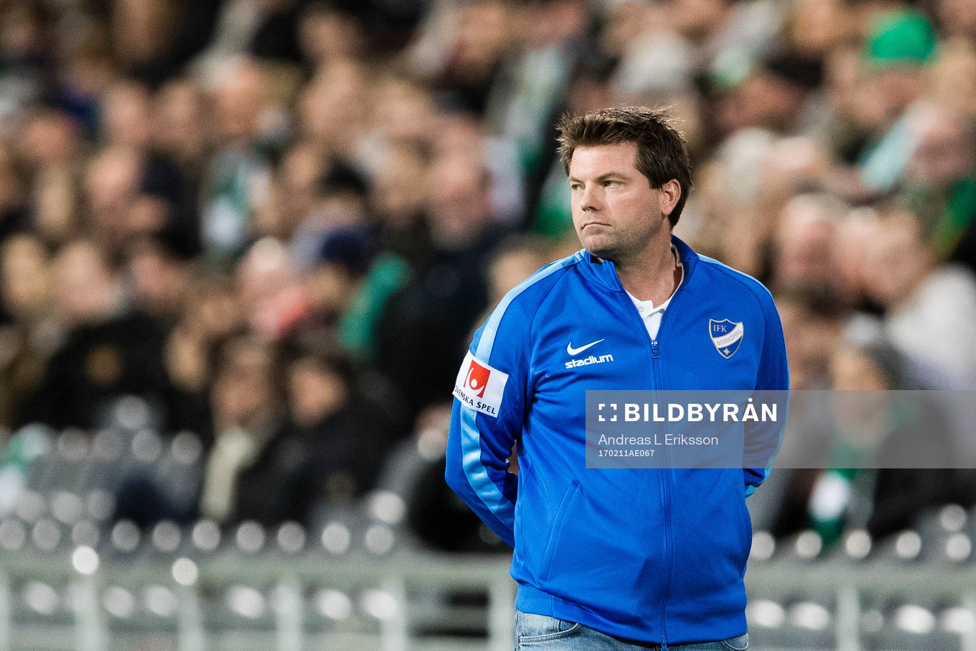 Norrköpings tränare Jens Gustafsson