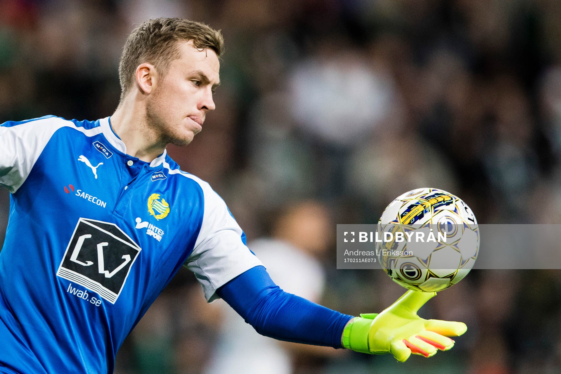 Hammarbys målvakt Ögmundur Kristinsson