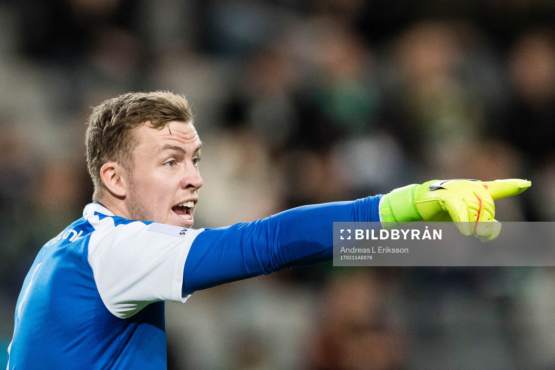 Hammarbys målvakt Ögmundur Kristinsson