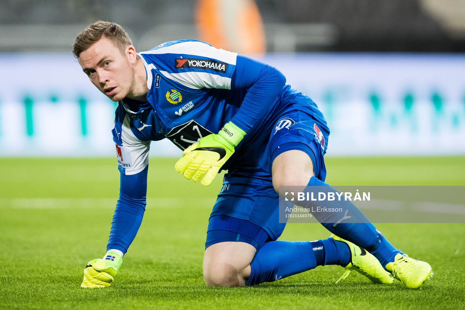Hammarbys målvakt Ögmundur Kristinsson