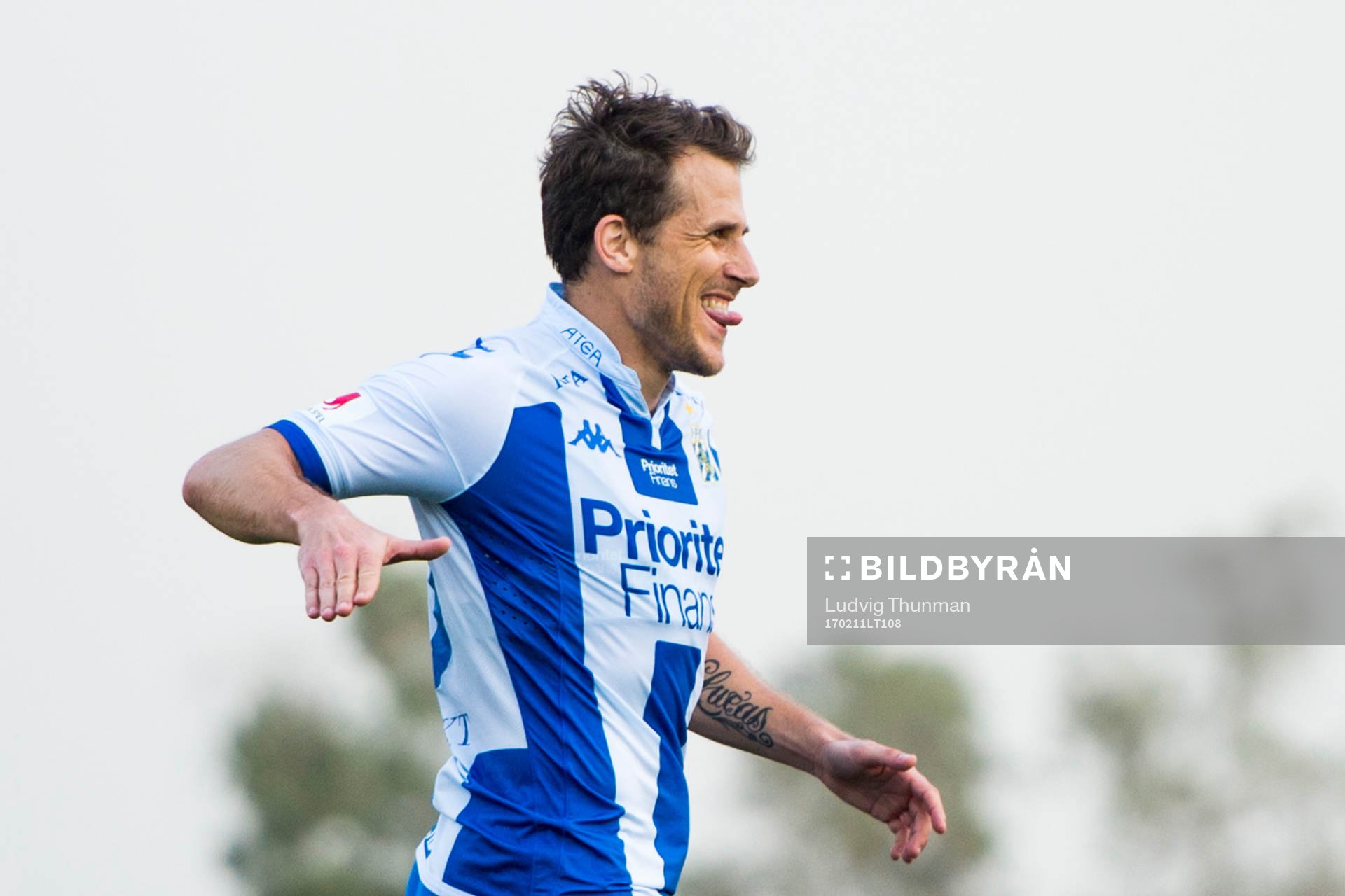 Tobias Hysen jublar