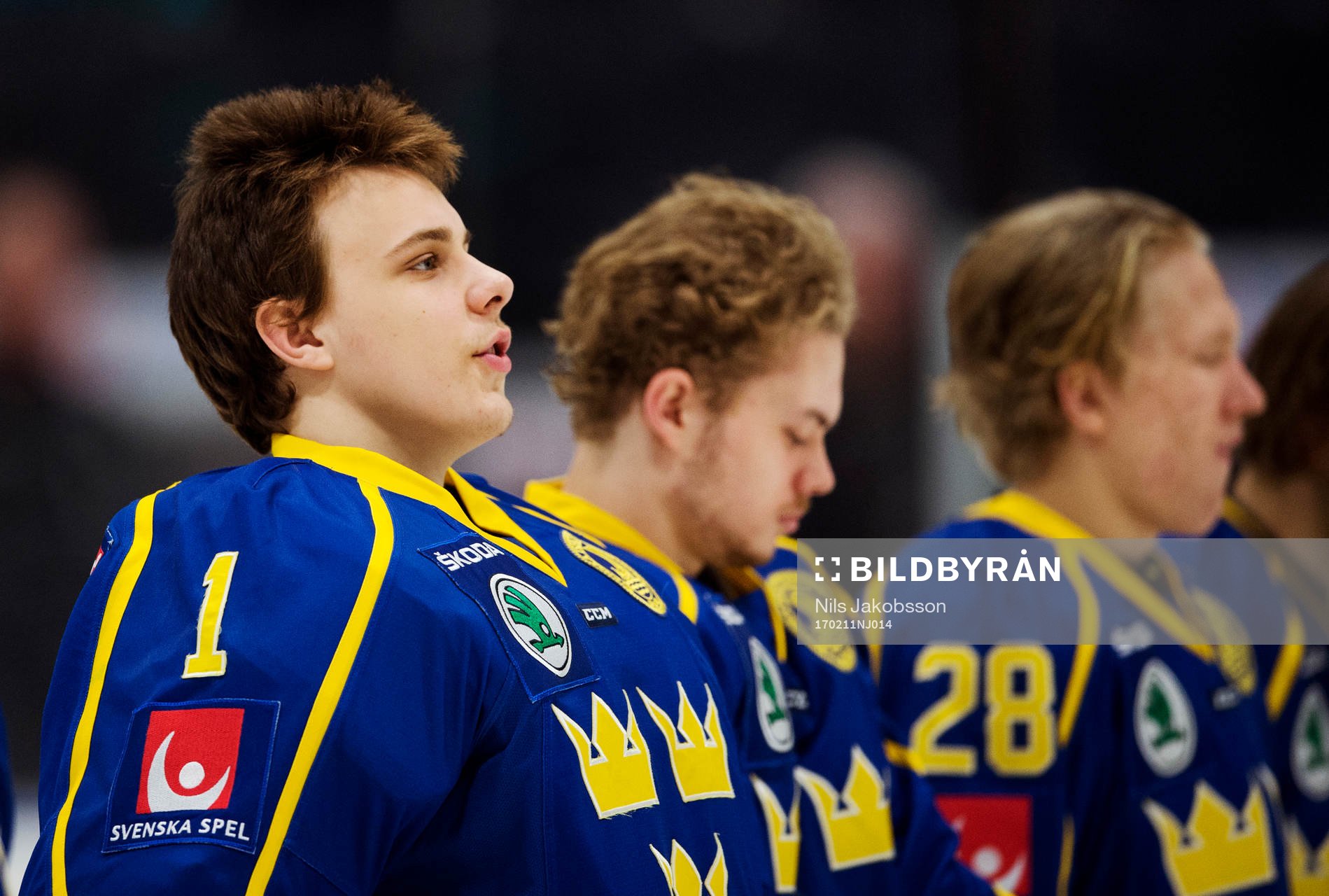 Sveriges målvakt Olle Eriksson Ek