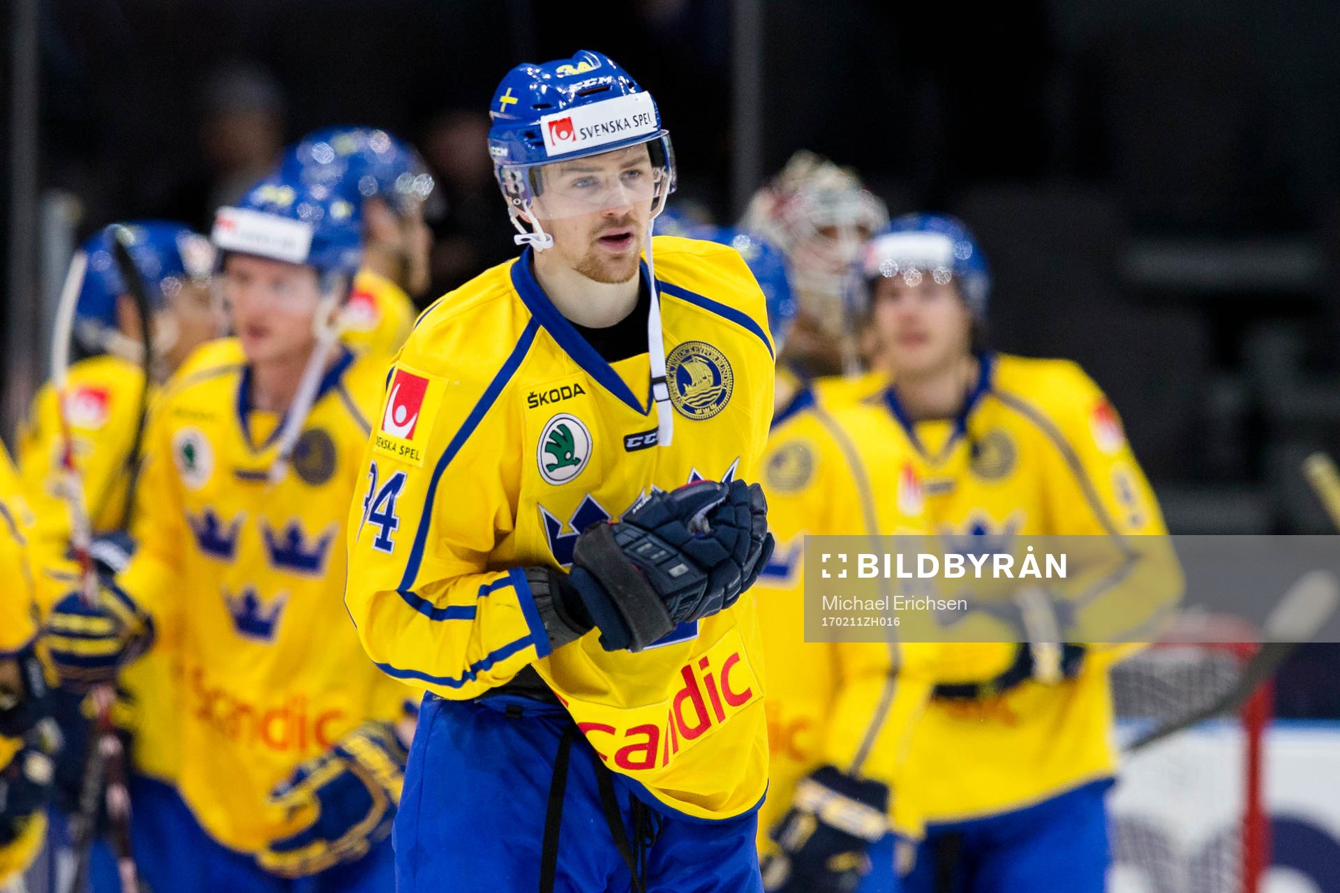 Sveriges Daniel Brodin deppar