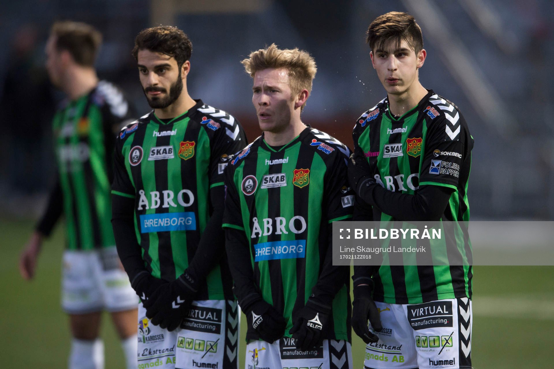 Gais Arvin Shojaee, Andreas Peterson och Emin Grozdanic