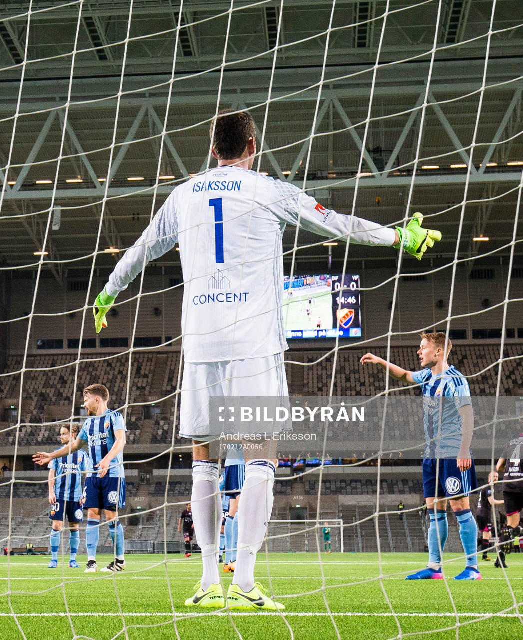 Djurgårdens målvakt Andreas Isaksson