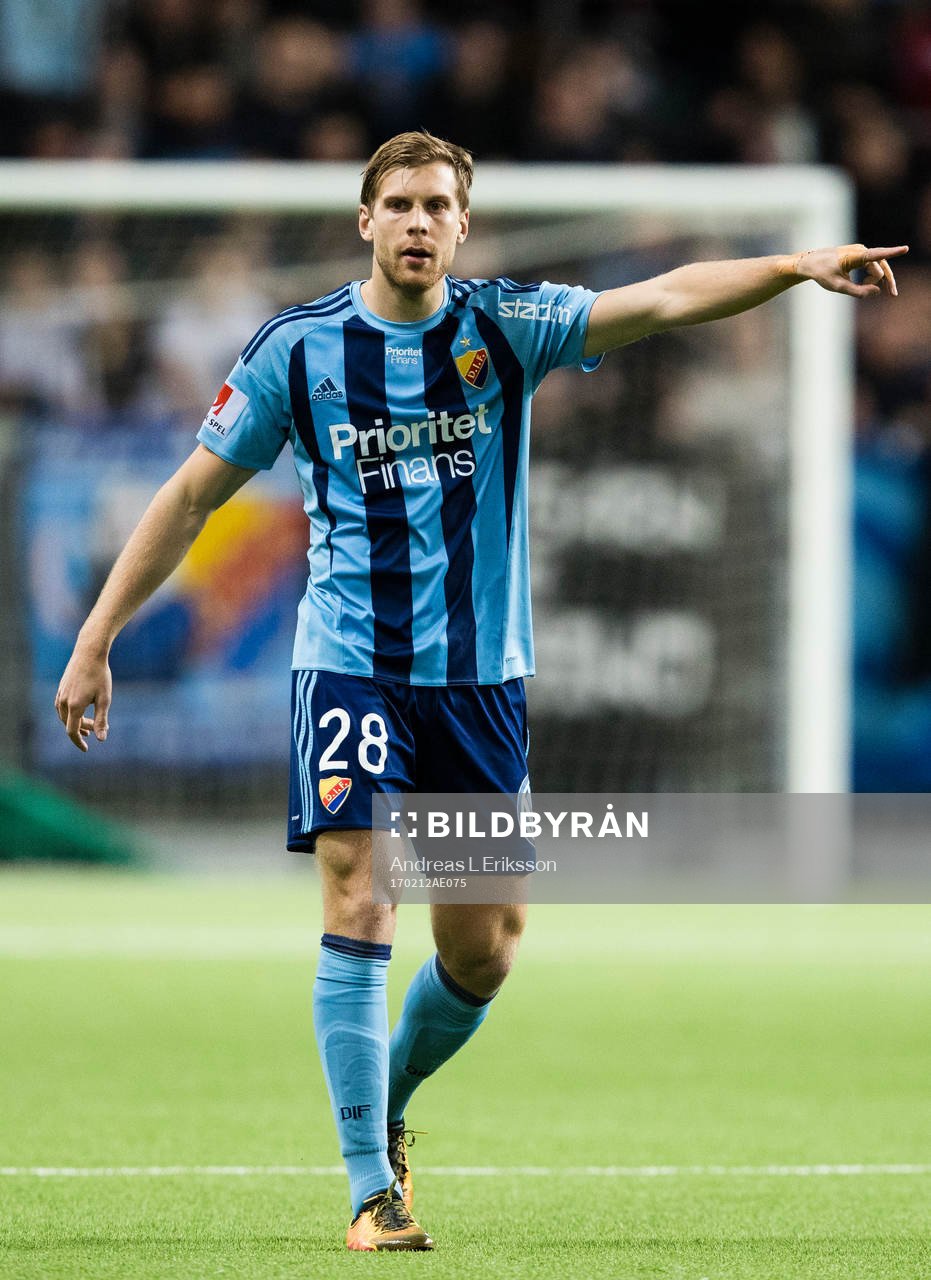 Djurgårdens Niklas Gunnarsson