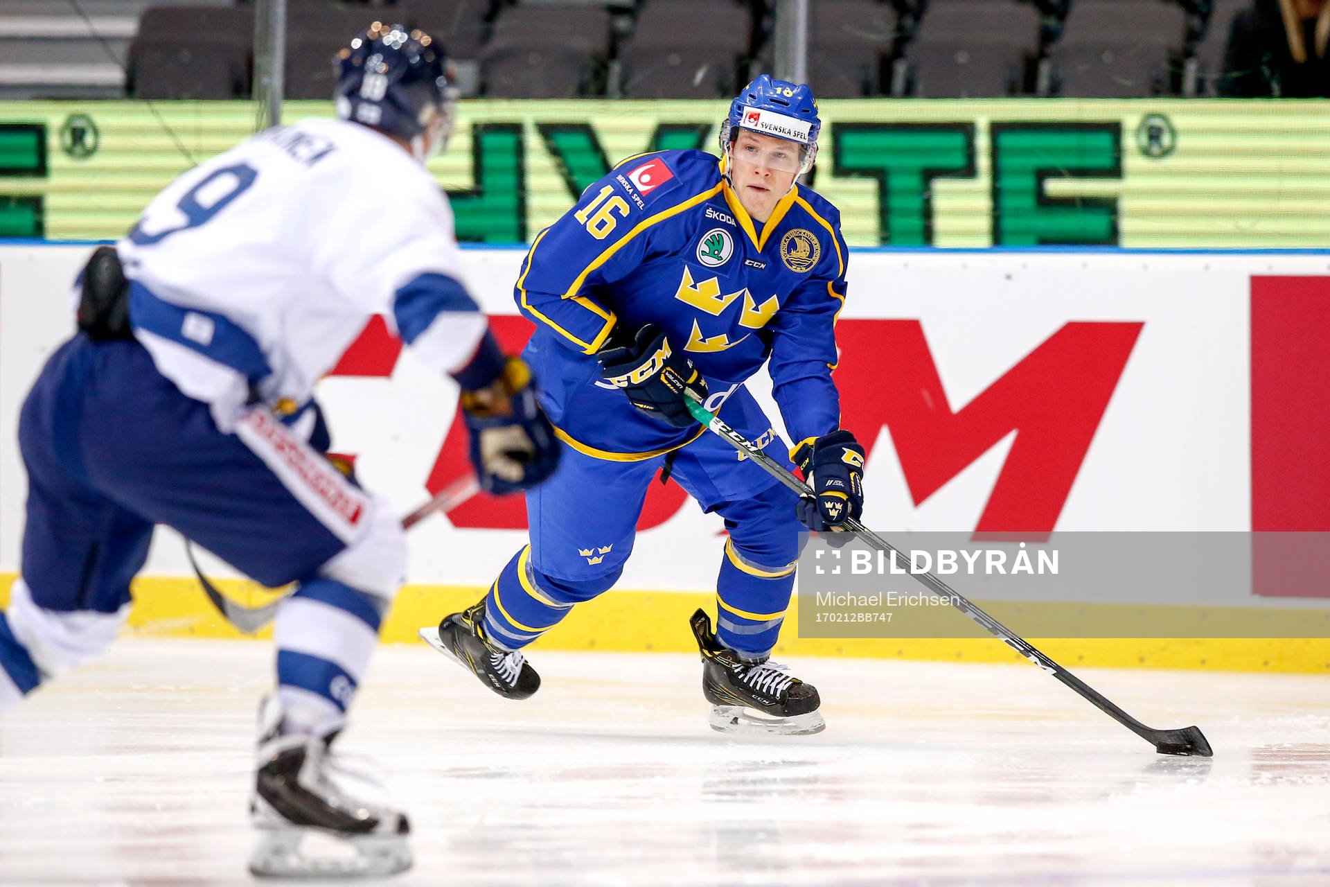 Sveriges Patrik Lundh