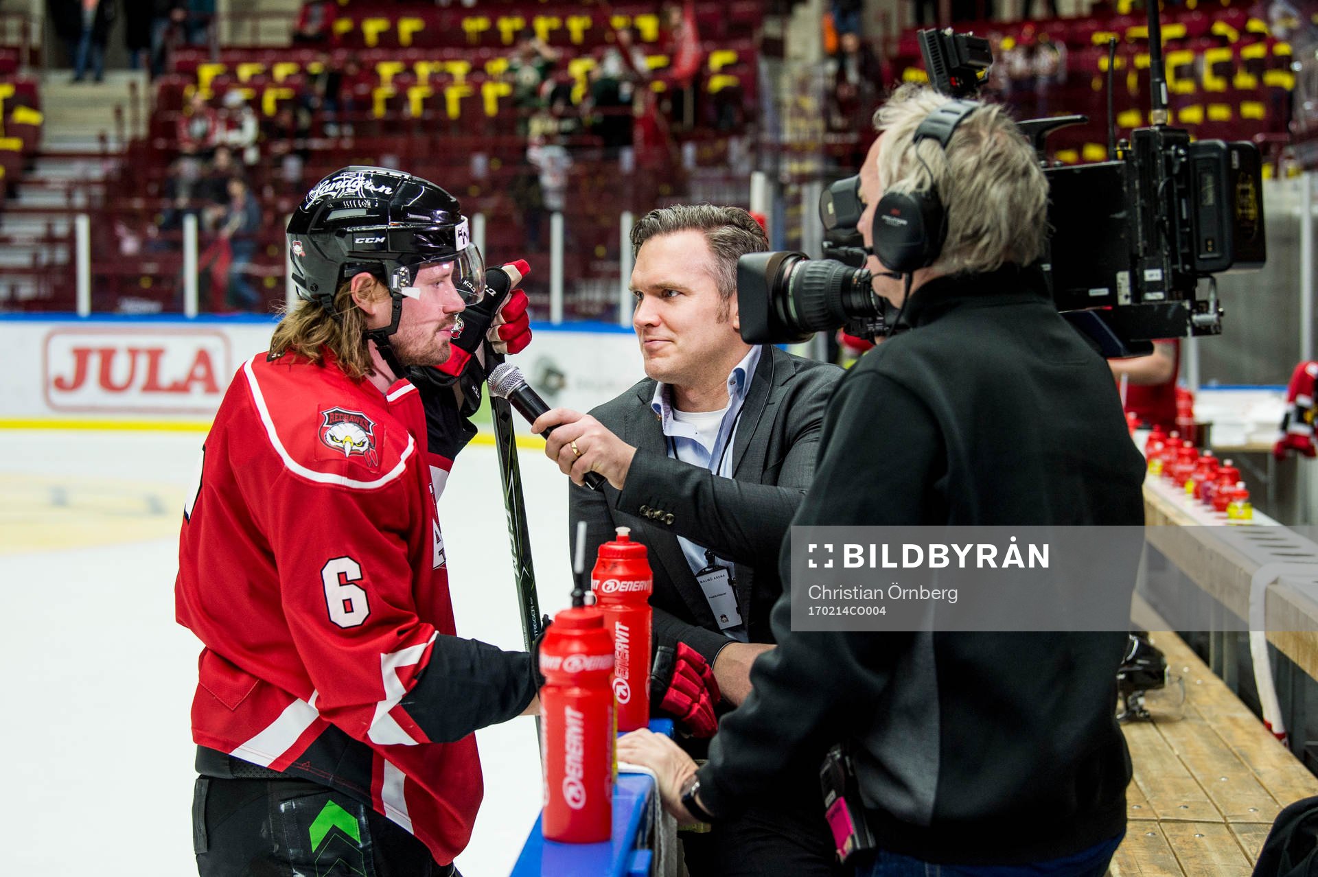 Fredrik Ahlqvist intervjuar Malmö Redhawks Stefan Warg