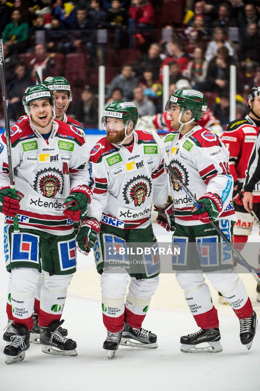 Frölundas Henrik Tömmernes, Christoffer Ehn, Robin Figren