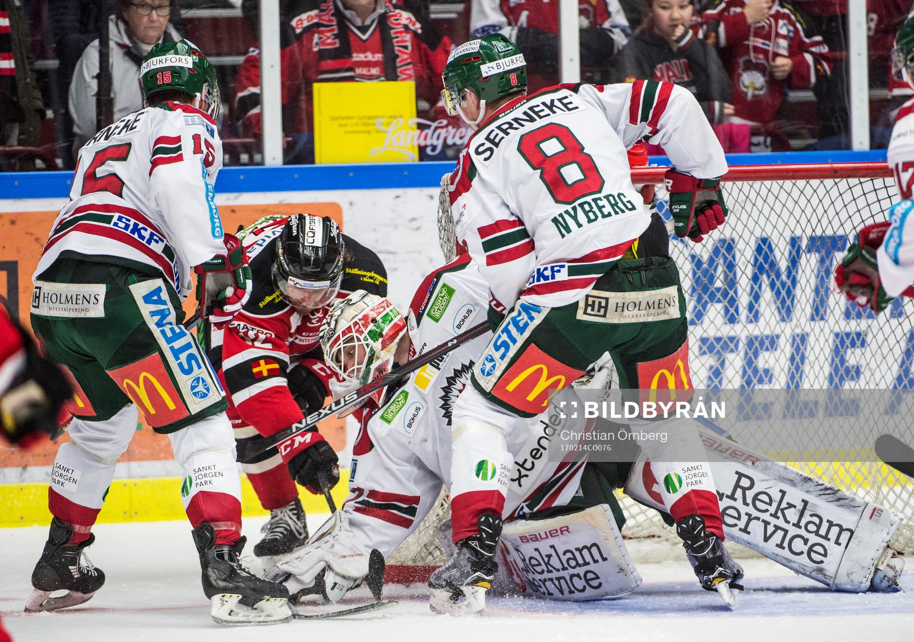 Malmö Redhawks Andreas Thuresson mot Frölundas Matt