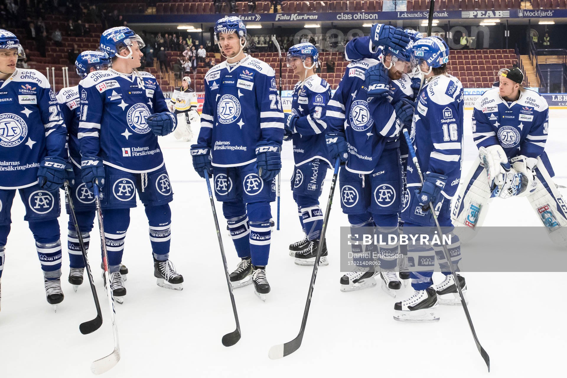 Leksands Eric Castonguay, Martin Karlsson , Sondre Olden