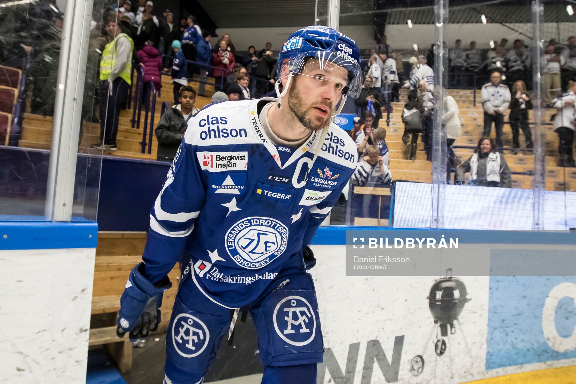 Leksands Jesper Ollas  utsedd till matchens krigare  i