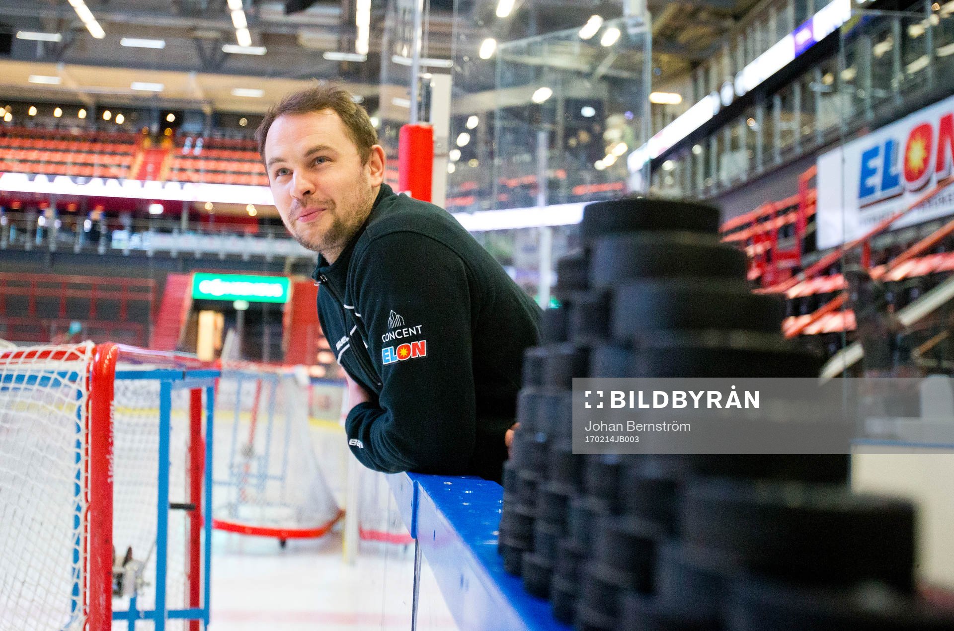 Porträtt på Örebros målvakt Julius Hudacek