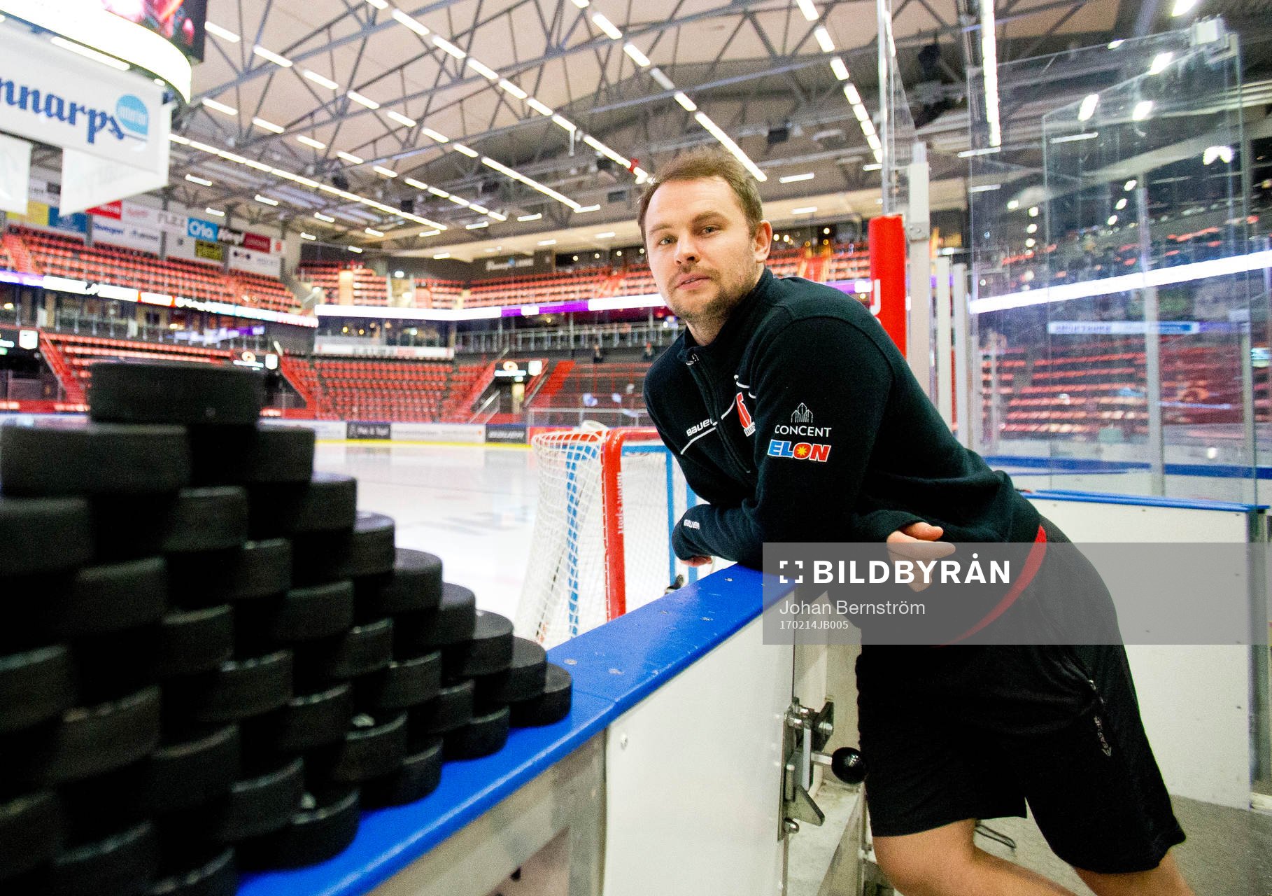 Porträtt på Örebros målvakt Julius Hudacek