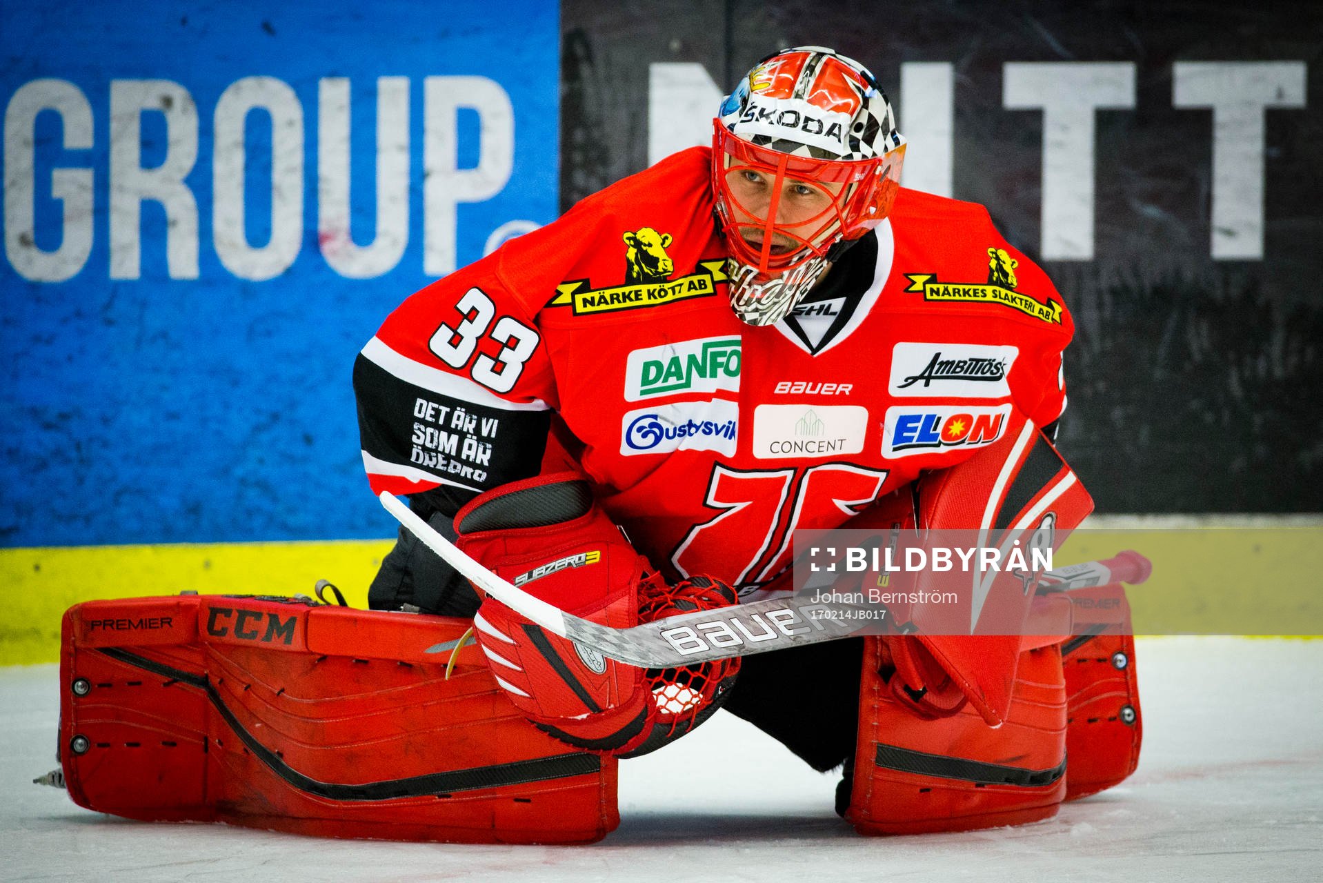 Örebros målvakt Julius Hudacek